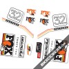Fox Factory 40 2016 Standard stickers kit - Bkstickers.com