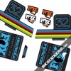 Fox Factory 32 Limited Edition stickers kit Black Forks