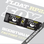 Fox Float RP23 Stickers kit Rear Shocks