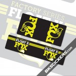 Fox Float X Stickers kit Rear Shocks