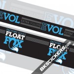 FOX Factory Float Evol Stickers Kit Rear Shock