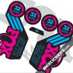 FOX 2016 32 Elite Decals kits Forks - bkstickers.com