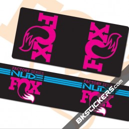 FOX Shox Nude Decals Kit Rear Shock - bkstickers.com