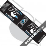 FOX Float CTD Decals Kit Rear Shock - bkstickers