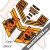 FOX 34 Performance Elite 2019 Decals Black Forks