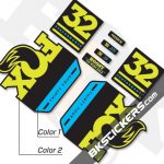 FOX 32 Performance 2019 Decals Black Forks