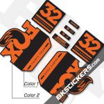 FOX 32 Performance 2019 Decals Black Forks