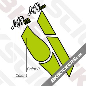 Lefty Ocho Carbon Fork Decals Kit
