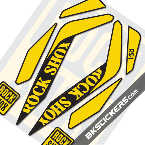 Rockshox RS-1 25th Ltd Edition Decals Kits