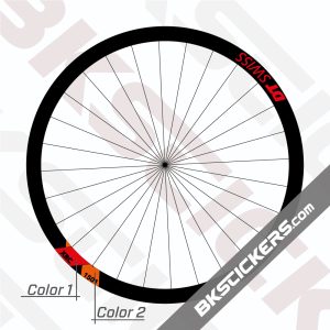 DT Swiss XRC 1501 Spline 30 29er Decals Kit