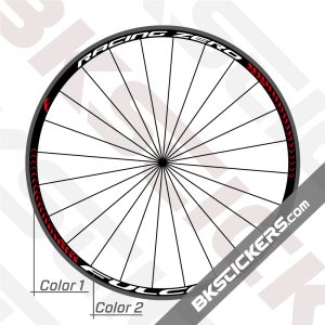 Fulcrum Racing Zero Black Rims Decals kit