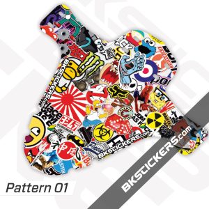 Face Mudguard Pattern Custom Skin