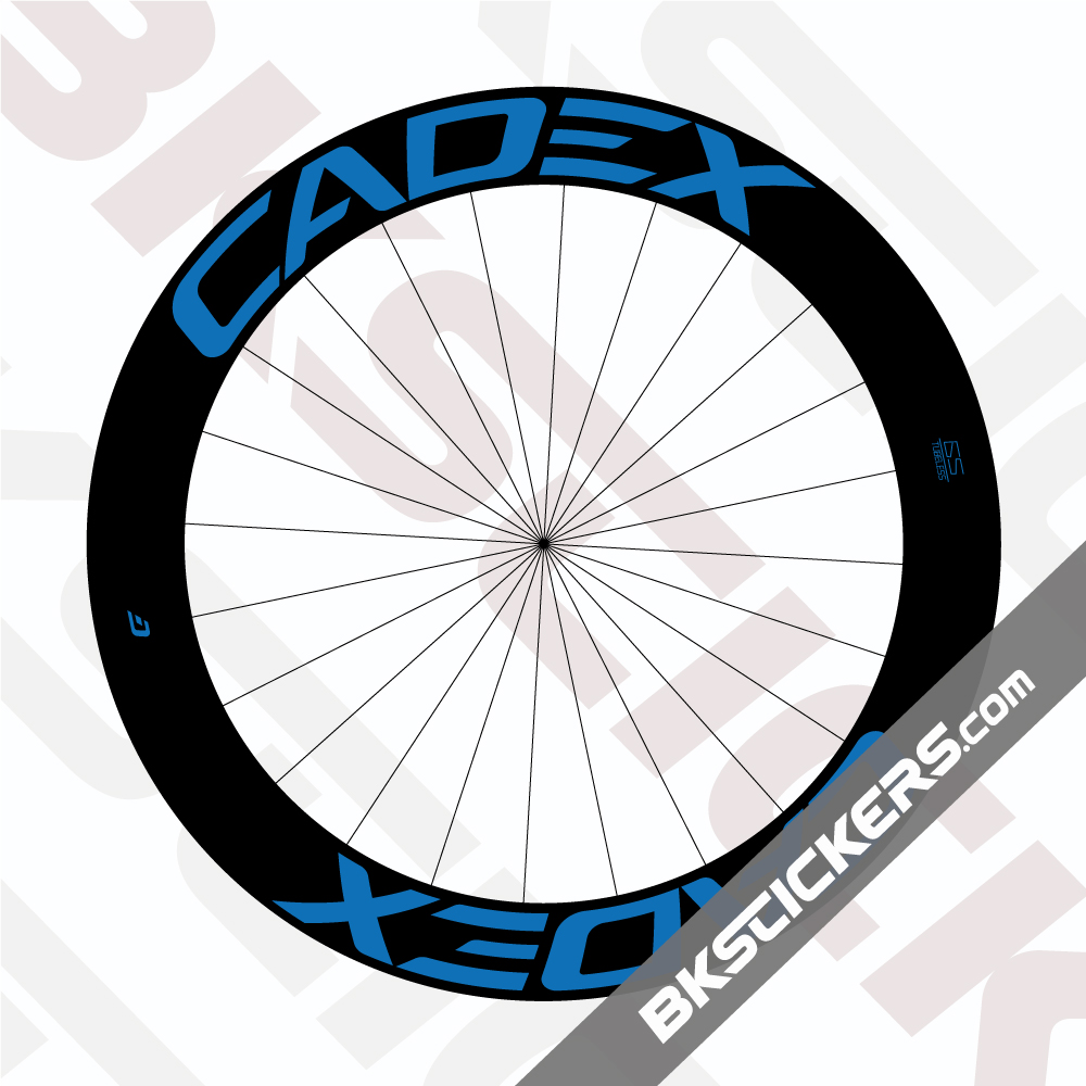 Cadex Road Disc Wheels Decals Kit