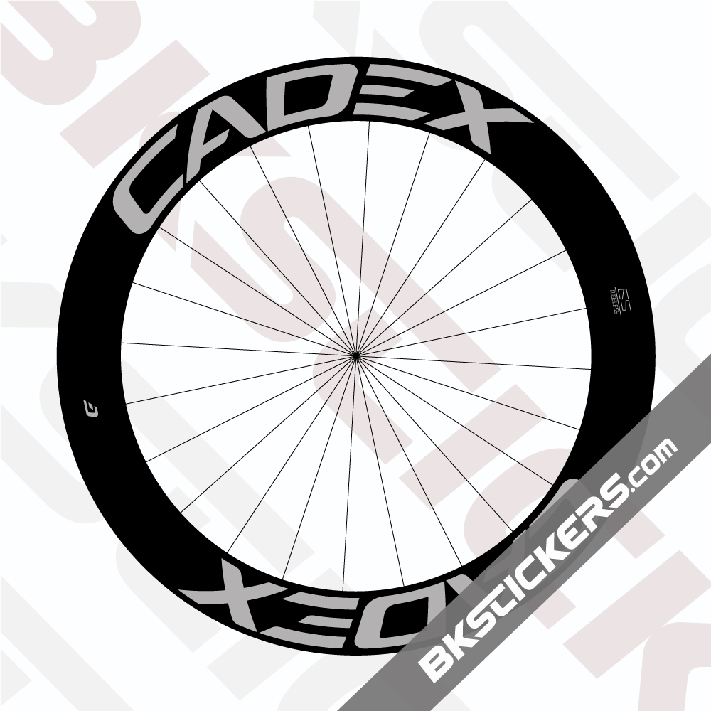Cadex Road Disc Wheels Decals Kit
