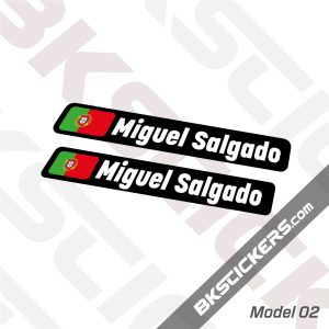 Rider ID Print Stickers kit