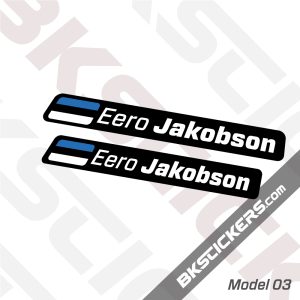 Rider ID Print Stickers kit
