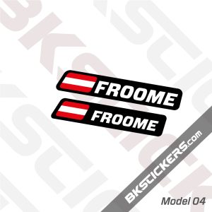 Rider ID Print Stickers kit